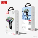 مشغل MP3 للسيارة Earldom ET-M104 بلوتوث مع شحن USB مزدوج وإضاءة RGB